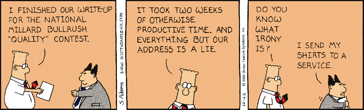 Dilbert Cartoon